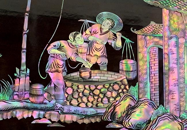 tranh kham oc Dong que (5)